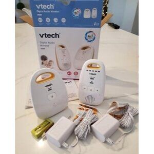 New Upgraded Audio Baby Monitor with Rechargeable Battery, Long Range